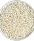 4mm White Edible Pearls