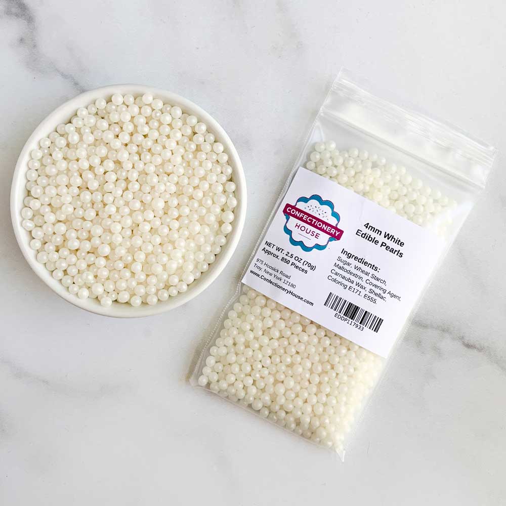 Sugar Pearls / Edible Pearl Dragees / Candy Sprinkles for Cake Decoration  25grams and 50grams pouch | Shopee Philippines
