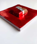 4x4 inch Red Foil Candy Wrappers for chocolate bars