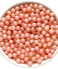 6mm Pink Edible Pearls