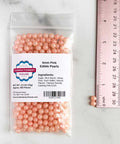 6mm Pink Sugar Pearls