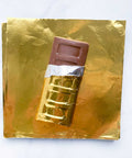 6x6 Gold Foil Candy Wrappers 