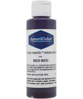 AmeriColor Red-Red Gel Paste Food Color 4.5 Ounces