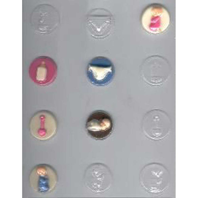 Assorted Baby Mints Chocolate Mold Confectionery House