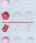 Assorted Flowers Candy Mold