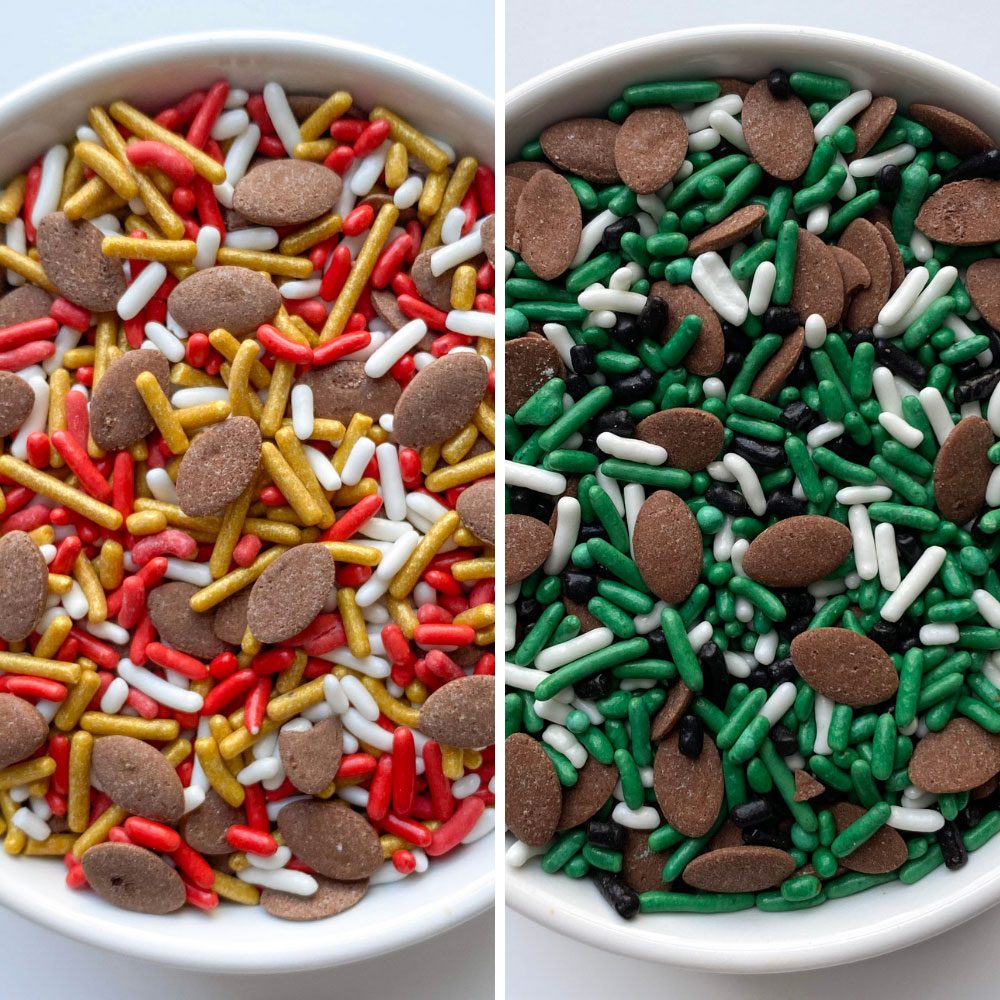 PME Football Sprinkle Mix - Out Of The Box Sprinkles 60g - Edibles