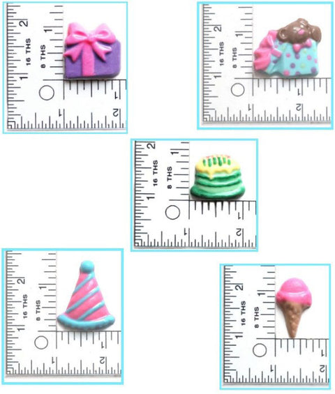 Birthday Decos Small Pieces Candy Mold