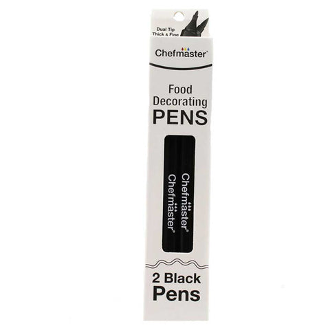 Black Edible Food Writing Pens - Confectionery House