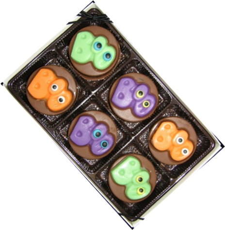 BOO Sandwich Cookie Candy Mold