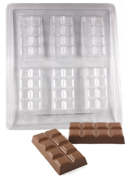 8 Section Professional Chocolate Bar Mold Commercial Grade