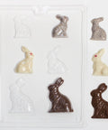 Bunnies In Three Sizes Candy Mold