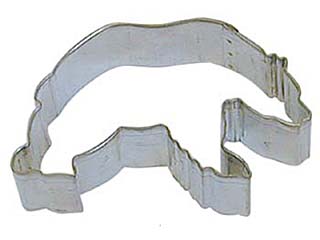 polar or grizzly bear cookie cutter