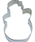 snowman with hat cookie cutter