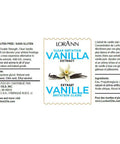 Clear Vanilla Extract Label