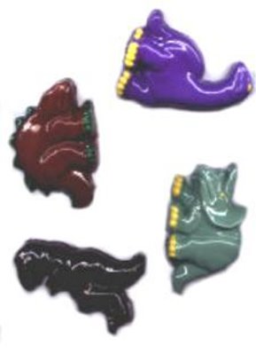 Dinosaur Pieces Candy Mold