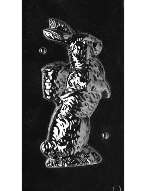 Extra Lg. Bunny With Basket Candy Mold  Part-A