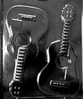 Large Guitar Pieces Candy Mold