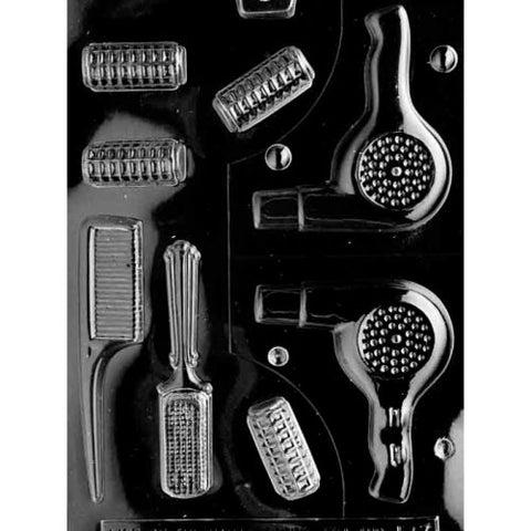 Beautician Set with 3-D Blow-dryer Mold
