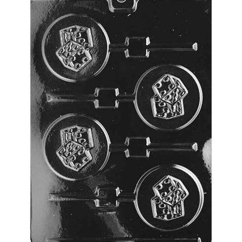Dice Pop Candy Mold