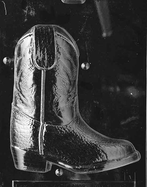 3-D Western Cowboy Boot Candy Mold Part-A