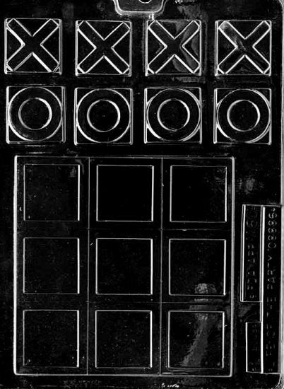 Tic Tac Toe Game Candy Mold