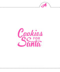 Cookies For Santa Cookie Stencil