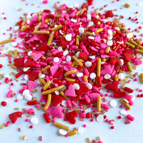 Sprinkles Pouch Pink Flower