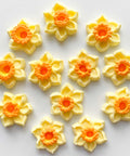 Mini Daffodil Icing Flowers
