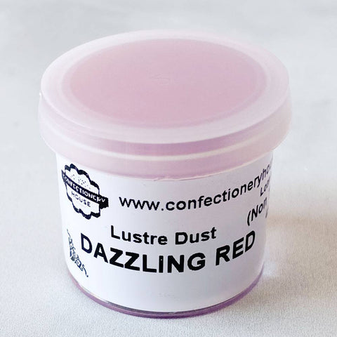 Luster Dust Dazzling Red - Confectionery House
