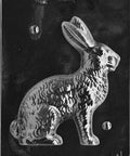 3-D Cottontail Bunny Candy Mold  Part-A