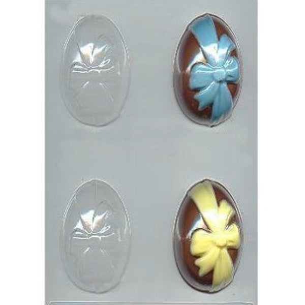Easter Egg With Bow Candy Mold