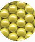 Sixlets Pearl Yellow 10MM 