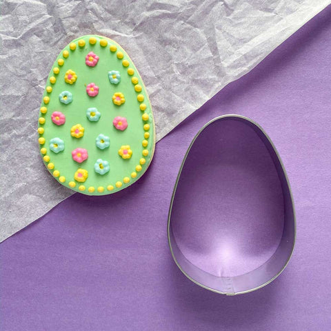 Easter Egg Cookie Cutter 4 inch | Egg Cookie Cutter | Easter Cookie Cutters