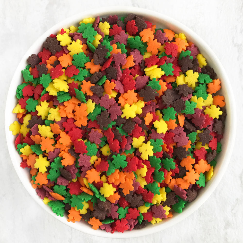 Fall Leaf Sprinkles - Confectionery House