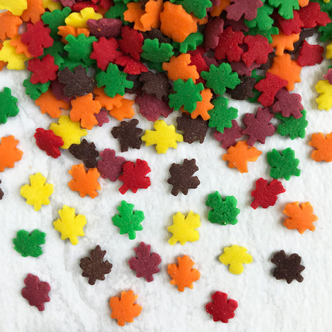 Fall Leaf Sprinkles - Confectionery House