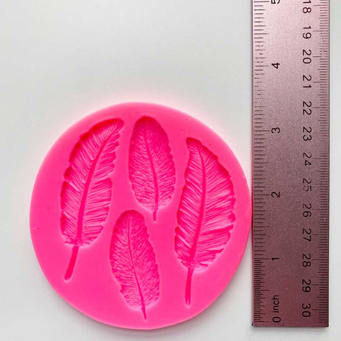 Feather silicone mold