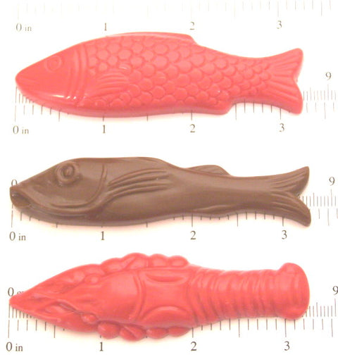 Fish and Lobster European Chocolate Mold