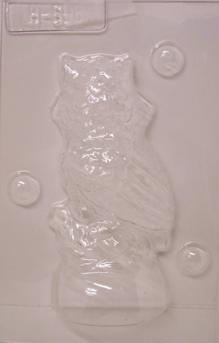 Small 3-D Owl Candy Mold