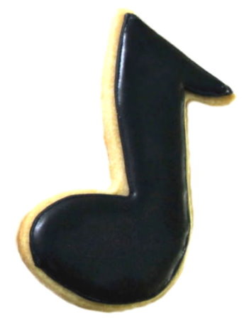 Musical Note Cookie Cutter