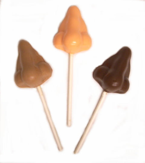 Nose Lollipop Chocolate Mold