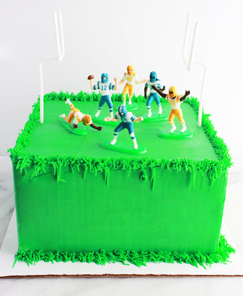 Football Cake Topper Set
