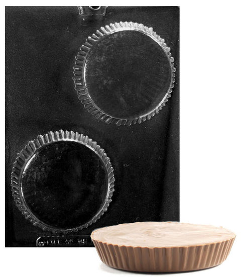 Giant Peanut Butter Cup Candy Mold and Homemade Peanut Butter Cup