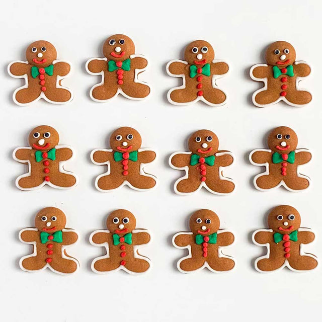 Gingerbread Man Icing Decorations Confectionery House