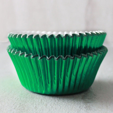 Green Foil Cupcake Cup