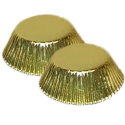 # 4 Lined Gold Foil Candy Cup