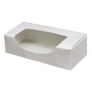 1LB. White Candy Box with Window