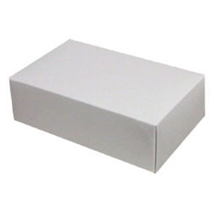 1 Pound 2 Layer White Candy Box
