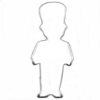Large English Guard Cookie Cutter