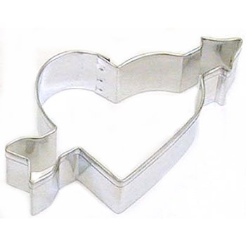 Heart and Arrow Cookie Cutter