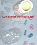 Baby Bootie and Pieces Candy Molds